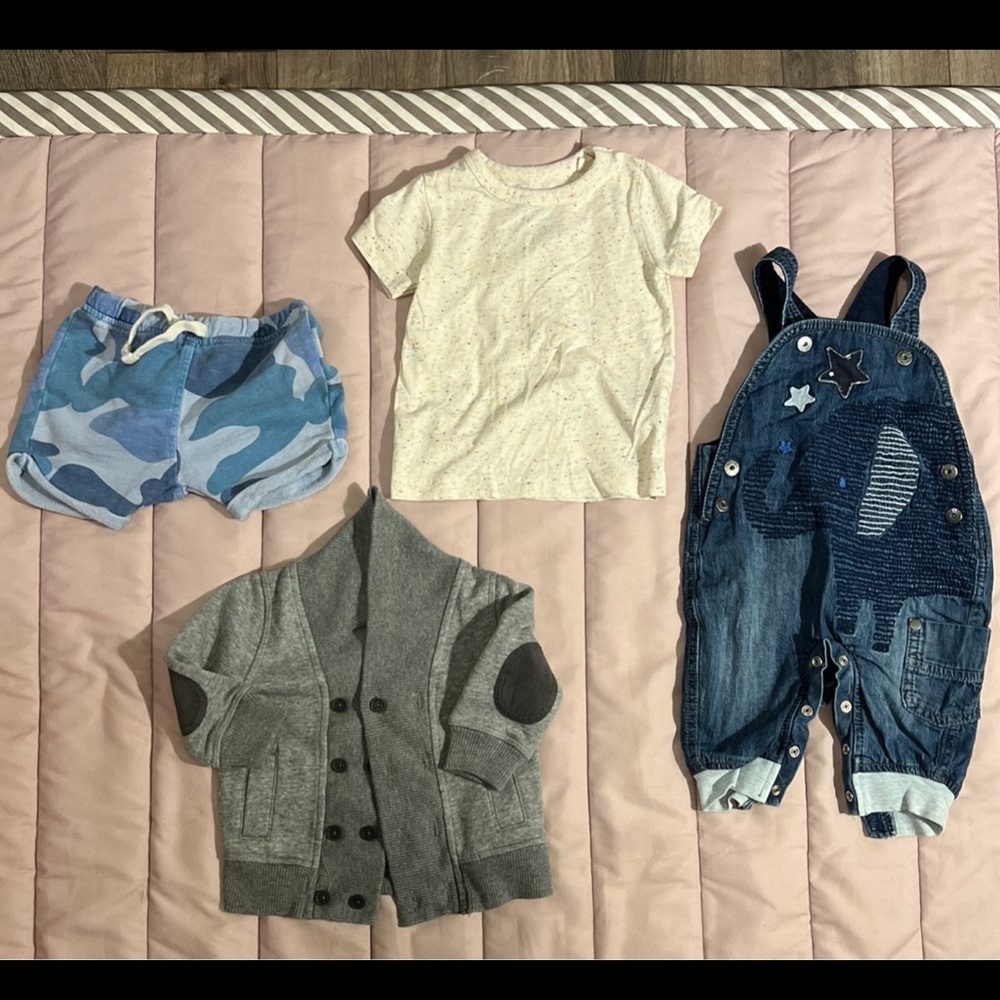 Baby boy 3-6 months clothes bundle
